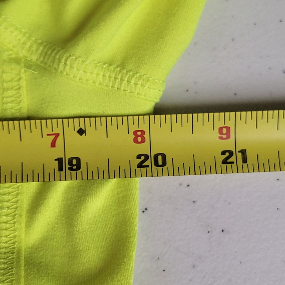 Hind Athletic Top Women's Large Neon Yellow Activewear Running UV Protection - Picture 8 of 9